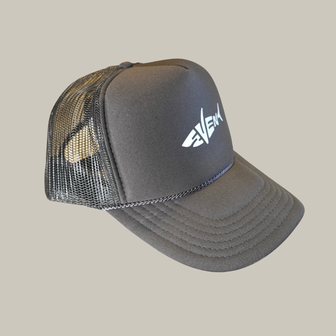 Charcoal Grey Trucker